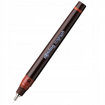 Isograph Rotring piešimo tušinukas - juodas 0,10 mm - 1903394