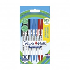Tušinukai su dangteliais Paper Mate color Mix 8 vnt - 2187680
