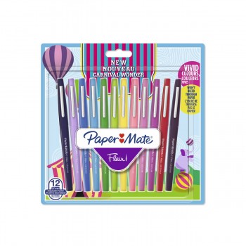 Flomasteriai Paper Mate Flair Carnival M 12 vnt. - 2108466