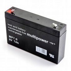 Akumulator Multipower MP7-6 6V 7Ah AGM bezobsłogowy
