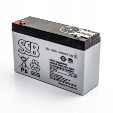 Akumulator SSB SB 12-6 6V 12Ah AGM bezobsługowy