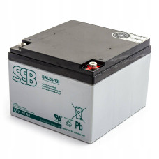 Akumulator SSB SBL 26-12i 12V 26Ah AGM bezobsługowy do pracy pracy buforowej