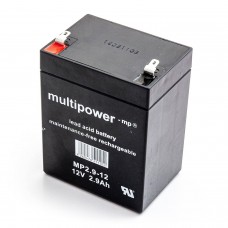 "Multipower MP 2.9-12" 12V 2,9 Ah akumuliatorius keltuvui
