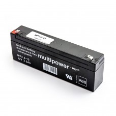 "Multipower MP2.2-12" 12V 2,2Ah Vds AGM akumuliatorius be priežiūros