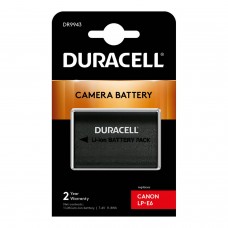 Baterija Duracell DR9943 7,4 V 1600 mAh Li-Ion - Canon LP-E6, EOS