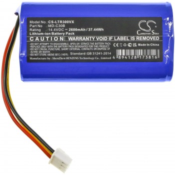 Liectroux MD-C30B 14.4V 2600mAh Li-Ion  baterija, skirta C30B C30B 2D Wifi Robot Blaupunkt Midea