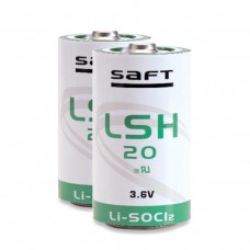 2 x Bateria litowa SAFTLSH20 D 3,6V Li-SOCl2 wysokoprądowa - ER34615H/TC, ER34615M, SL-780/S