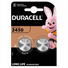 Bateria litowa Duracell CR2450 DL2450 ECR2450 2450 3V 2BL
