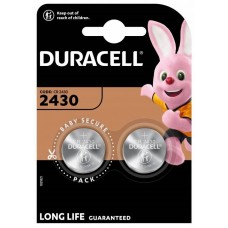 Ličio baterija Duracell CR2430 DL2430 ECR2430 3V 2BL